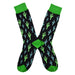 Calcetines algodon estampado largo cactus verdes 563