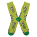 Calcetines algodon estampado largo gato dolares 595