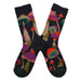 Calcetines algodon estampado largo hongos 293