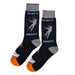 Calcetines algodon estampado largo astronauta 594