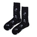 Calcetines algodon largos calaveras esqueletos 676