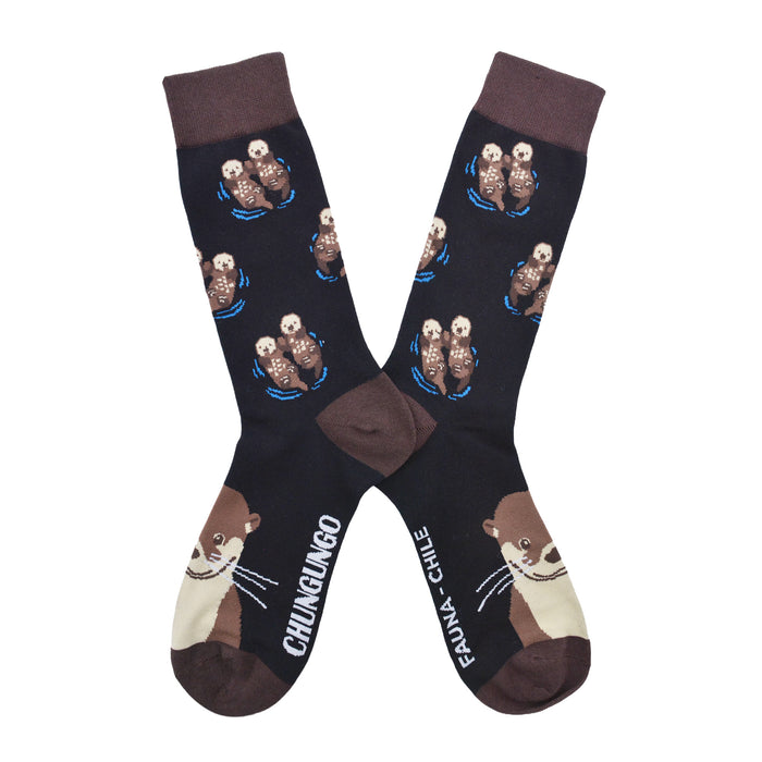 Calcetines algodon largo hombre chungungos 634
