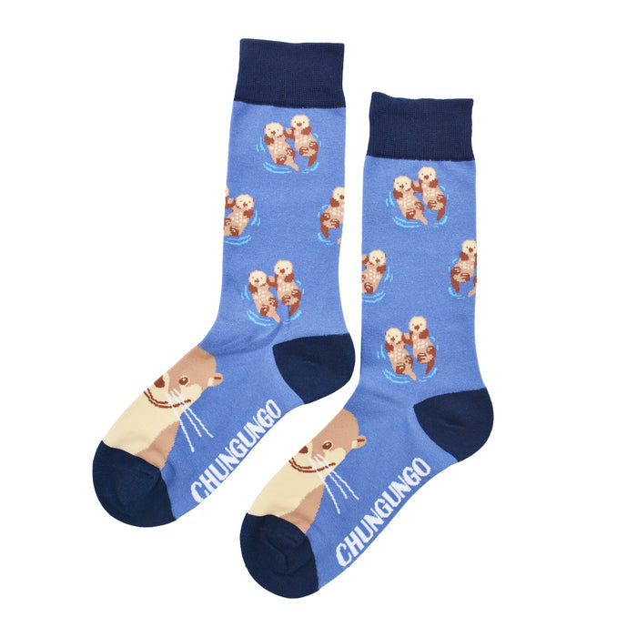 Calcetines algodon largo mujer chungungos 375