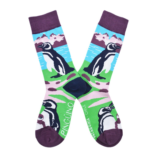 Calcetines algodon largo mujer pinguino 376