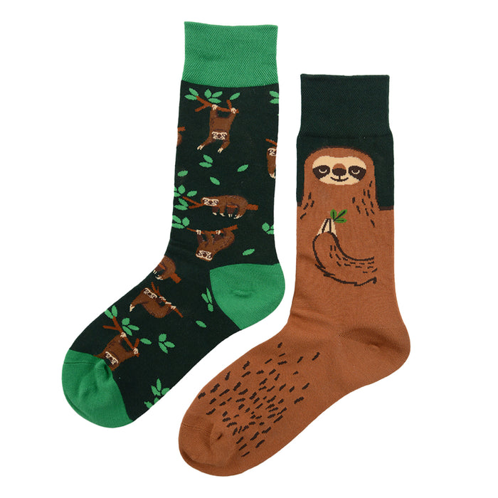Calcetines algodon largos ab diseño doble oso perezoso 3981-9