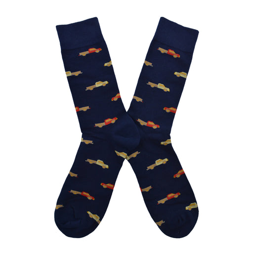 Calcetines algodon largos camionetas 657