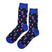 Calcetines algodon largos estrellas 706
