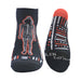 Calcetin corto algodon selknam negro 4111-2