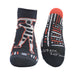 Calcetin corto algodon selknam negro 4111-3
