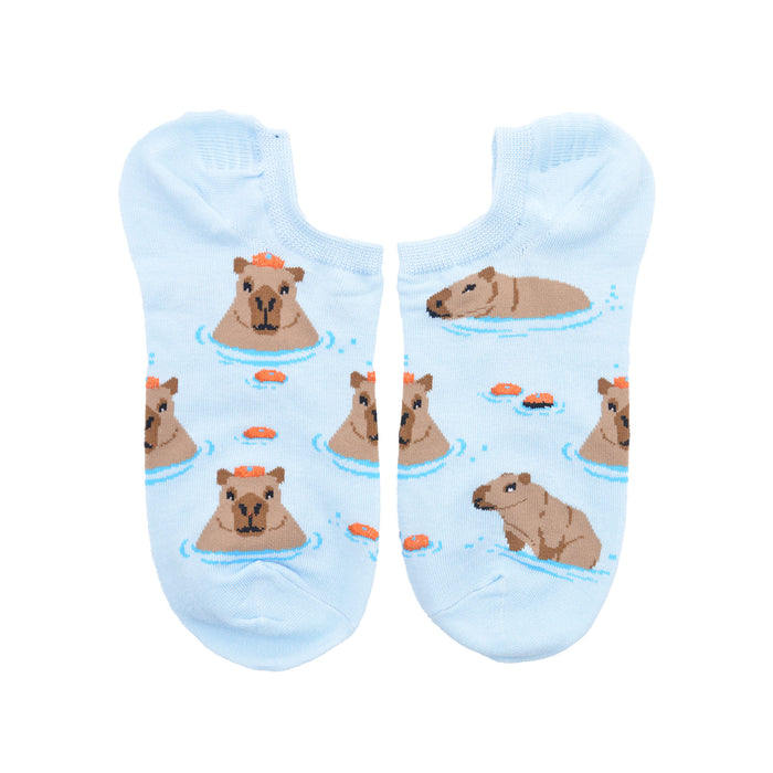 Calcetin corto invisible algodon capibara 4113-8