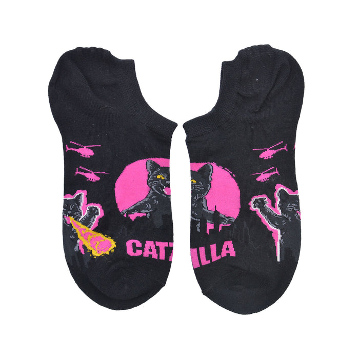 Calcetin corto invisible algodon catzilla rosado 4113-5