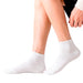 Calcetines algodon cortos blanco hombre 3970-2