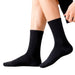 Calcetines algodon negro liso hombre 3969-1