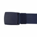 Cinturon nylon hebilla plastica azul 4057-3