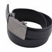Cinturon sintetico negro automatico hombre 4064-5