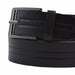 Cinturon sintetico negro hombre detalle 4058
