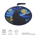 Colgante ceramica corcho gato negro noche 4143-4