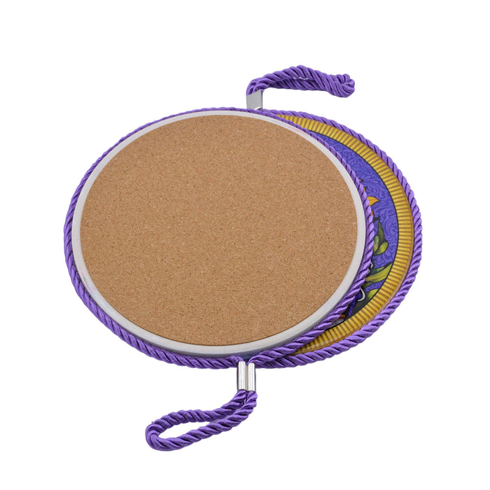 Colgante religioso ceramica corcho el senor de los milagros 4053-25