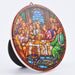 Cuadro pedestal ceramica corcho religioso la ultima cena 4054-21