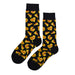 Calcetines largos algodon corazones de pizza 310