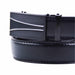 Detalle Cinturon sintetico automatico negro hombre 4063-2