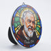 Colgante Cuadro santo religioso ceramica corcho Padre Pio 4054-3
