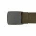 Detalle plastico Cinturon nailon verde 4057-4