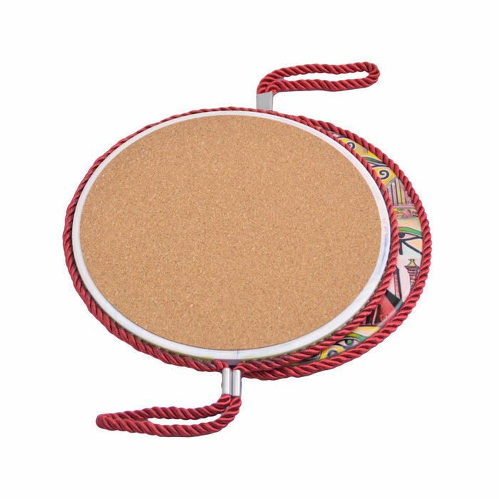 posaolla colgante ceramica corcho gato egipcio caras 4086-2