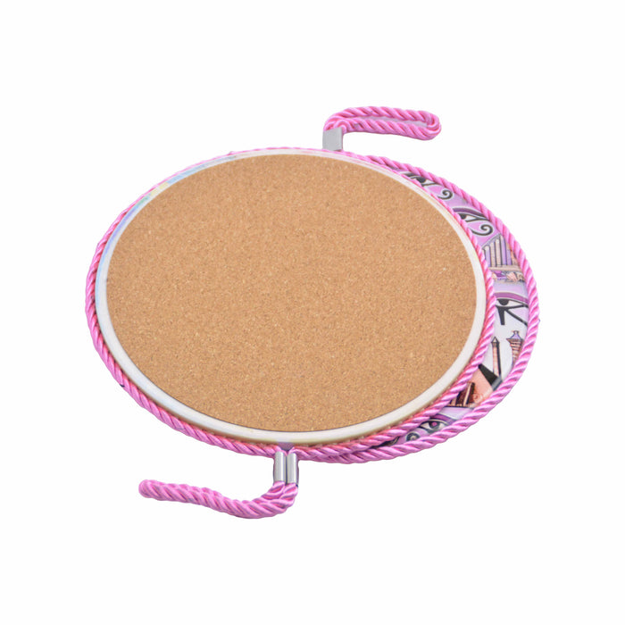 posaolla colgante ceramica corcho gato egipcio caras 4086-3