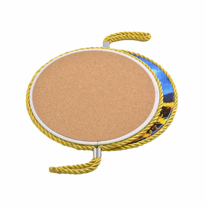 posaolla colgante ceramica corcho perro salchicha negro 4067-3