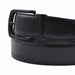 Cinturon sintetico negro hombre reversible 4061