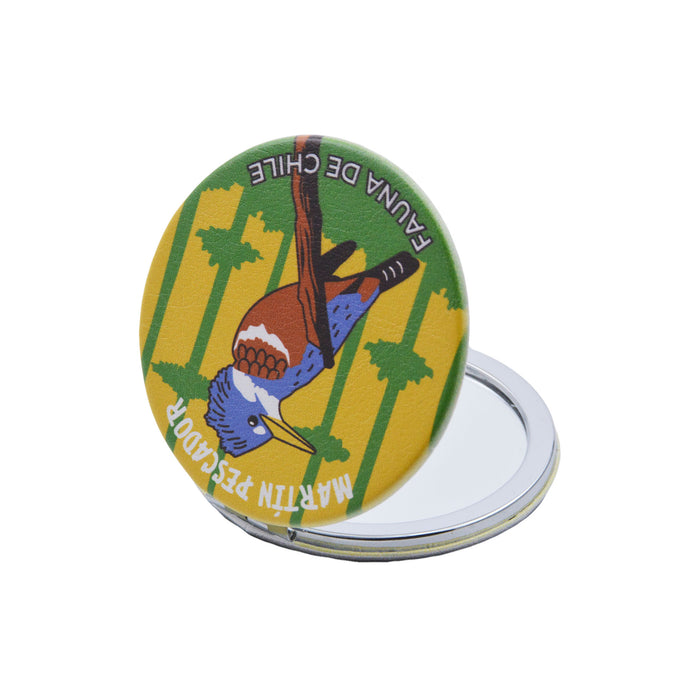 Espejo doble cara metal doble diseno martin pescador 4137-13