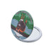 Espejo doble cara metal doble diseno pudu 4137-12