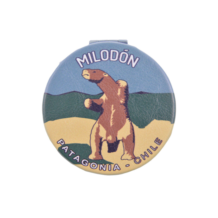 Espejo doble cara metal doble diseno milodon 4137-17