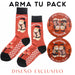 Espejo doble cara metal indios picaros patagonia 4137-2