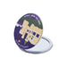 Espejo doble cara metal doble diseno reloj de flores 4137-24