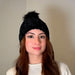 Gorro Negro invierno modelo