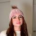 Gorro Rosa Viejo ivierno modelo