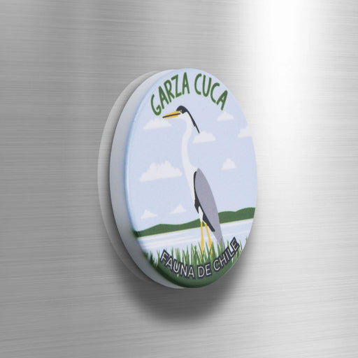 Iman ceramica animales fauna garza cuca 4140-7