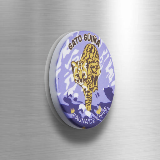 Iman ceramica animales fauna gato guina 4140-5