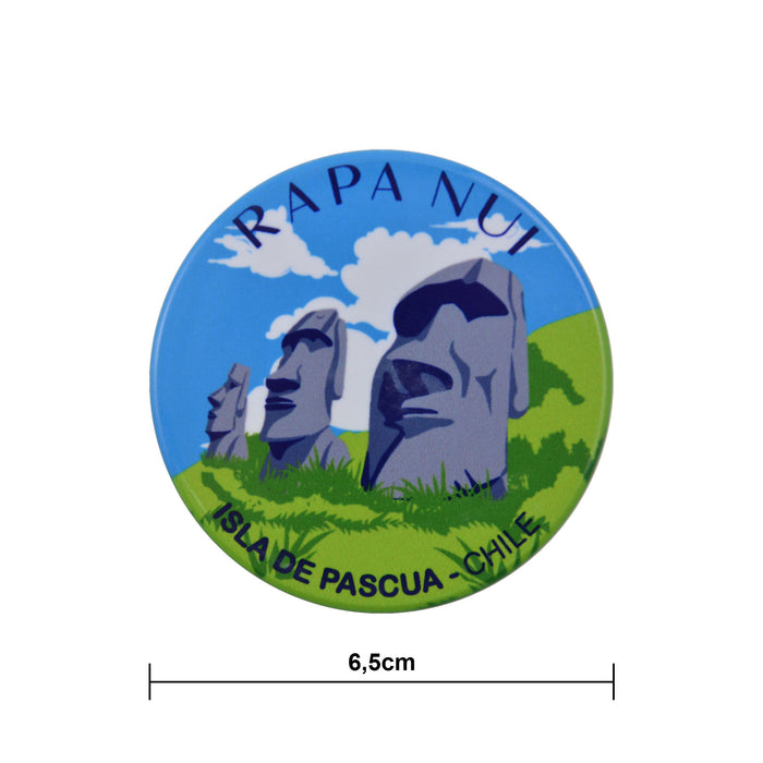 Iman ceramica animales fauna rapa nui moai 4140-9