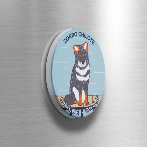 Iman ceramica animales fauna zorro chilote 4140-11