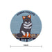 Iman ceramica animales fauna zorro chilote 4140-11