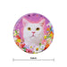 Iman ceramica corcho floral gato 5131-20