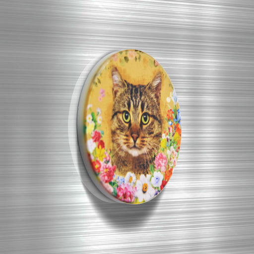 Iman ceramica corcho floral gato romano 5131-21