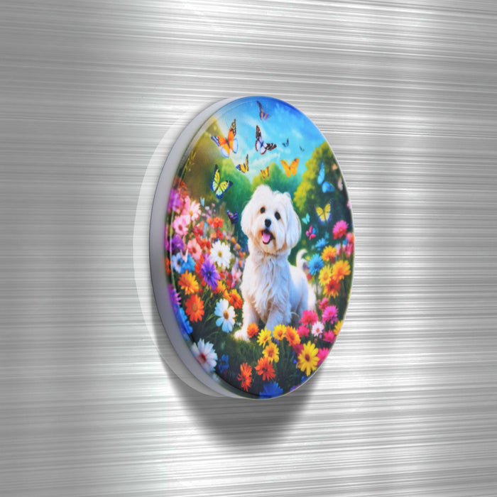 Iman ceramica corcho jardin perro maltes 5130-18
