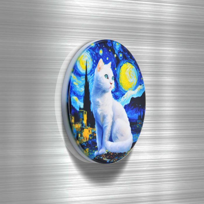Iman ceramica corcho noche gato blanco 5131-6
