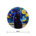 Iman ceramica corcho noche gato negro 5131-13