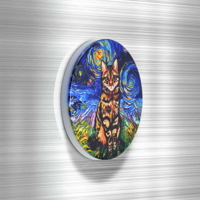 Iman ceramica corcho pintura gato romano 5131-1