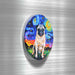 Iman ceramica corcho pintura perro pug 5130-1